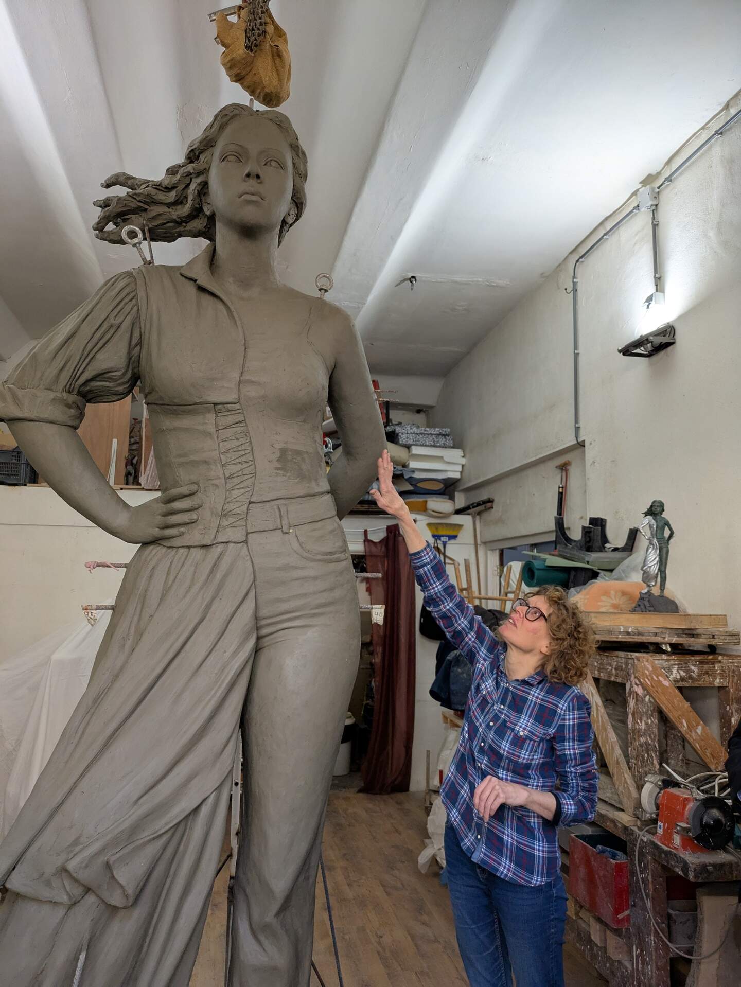 image of Esther Didden in gesprek met kunstenaar Elisabet Stienstra 2026